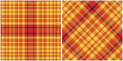 schottisch Tartan Plaid nahtlos Muster, traditionell schottisch kariert Hintergrund. Flanell Hemd Tartan Muster. modisch Fliesen Illustration zum Tapeten. vektor
