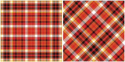 schottisch Tartan Plaid nahtlos Muster, traditionell schottisch kariert Hintergrund. zum Schal, Kleid, Rock, andere modern Frühling Herbst Winter Mode Textil- Design. vektor