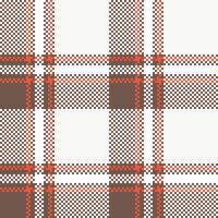 Tartan Muster nahtlos. Süss Süss kariert Muster Vorlage zum Design Ornament. nahtlos Stoff Textur. vektor