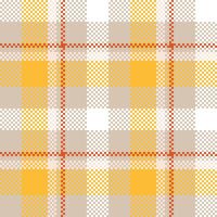 Tartan nahtlos Muster. Tartan Plaid nahtlos Muster. Flanell Hemd Tartan Muster. modisch Fliesen zum Tapeten. vektor