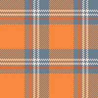 Tartan nahtlos Muster. traditionell schottisch kariert Hintergrund. zum Schal, Kleid, Rock, andere modern Frühling Herbst Winter Mode Textil- Design. vektor