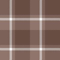 Tartan Muster nahtlos. Süss Süss kariert Muster zum Schal, Kleid, Rock, andere modern Frühling Herbst Winter Mode Textil- Design. vektor