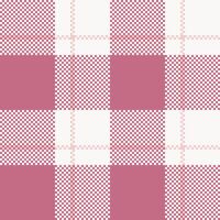 kariert Muster nahtlos. abstrakt prüfen Plaid Muster Vorlage zum Design Ornament. nahtlos Stoff Textur. vektor