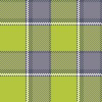 Plaid Muster nahtlos. traditionell schottisch kariert Hintergrund. zum Schal, Kleid, Rock, andere modern Frühling Herbst Winter Mode Textil- Design. vektor