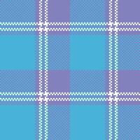 Plaid Muster nahtlos. schottisch Plaid, Vorlage zum Design Ornament. nahtlos Stoff Textur. vektor