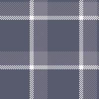 Plaid Muster nahtlos. abstrakt prüfen Plaid Muster traditionell schottisch gewebte Stoff. Holzfäller Hemd Flanell Textil. Muster Fliese Swatch inbegriffen. vektor