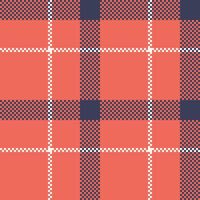 Plaid Muster nahtlos. Tartan nahtlos Muster traditionell schottisch gewebte Stoff. Holzfäller Hemd Flanell Textil. Muster Fliese Swatch inbegriffen. vektor