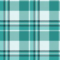 Tartan Muster nahtlos. Pastell- Gingham Muster Vorlage zum Design Ornament. nahtlos Stoff Textur. vektor