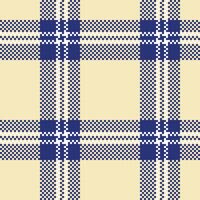 Plaid Muster nahtlos. abstrakt prüfen Plaid Muster zum Schal, Kleid, Rock, andere modern Frühling Herbst Winter Mode Textil- Design. vektor