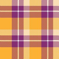 schottisch Tartan Muster. Prüfer Muster zum Schal, Kleid, Rock, andere modern Frühling Herbst Winter Mode Textil- Design. vektor