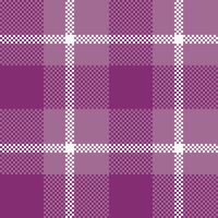 schottisch Tartan Muster. Prüfer Muster nahtlos Tartan Illustration einstellen zum Schal, Decke, andere modern Frühling Sommer- Herbst Winter Urlaub Stoff drucken. vektor