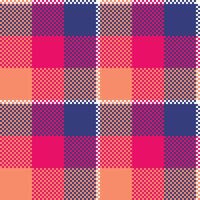 schottisch Tartan Muster. Plaid Muster nahtlos zum Schal, Kleid, Rock, andere modern Frühling Herbst Winter Mode Textil- Design. vektor