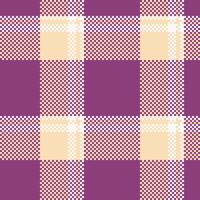 skott tartan mönster. checkerboard mönster traditionell skott vävd tyg. skogsarbetare skjorta flanell textil. mönster bricka swatch ingår. vektor