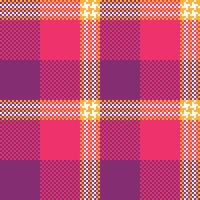 schottisch Tartan Muster. Gingham Muster zum Hemd Druck, Kleidung, Kleider, Tischdecken, Decken, Bettwäsche, Papier, Steppdecke, Stoff und andere Textil- Produkte. vektor