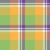 schottisch Tartan Muster. schottisch Plaid, Vorlage zum Design Ornament. nahtlos Stoff Textur. vektor