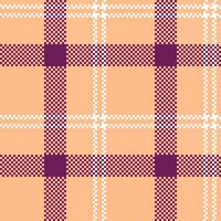 schottisch Tartan nahtlos Muster. kariert Muster nahtlos nahtlos Tartan Illustration einstellen zum Schal, Decke, andere modern Frühling Sommer- Herbst Winter Urlaub Stoff drucken. vektor