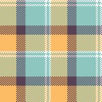 schottisch Tartan nahtlos Muster. abstrakt prüfen Plaid Muster Vorlage zum Design Ornament. nahtlos Stoff Textur. vektor