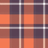 skott tartan sömlös mönster. traditionell skott rutig bakgrund. mall för design prydnad. sömlös tyg textur. vektor