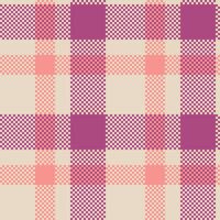 Tartan Plaid nahtlos Muster. abstrakt prüfen Plaid Muster. traditionell schottisch gewebte Stoff. Holzfäller Hemd Flanell Textil. Muster Fliese Swatch inbegriffen. vektor