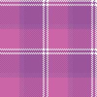 Tartan Plaid nahtlos Muster. Gingham Muster. zum Hemd Druck, Kleidung, Kleider, Tischdecken, Decken, Bettwäsche, Papier, Steppdecke, Stoff und andere Textil- Produkte. vektor