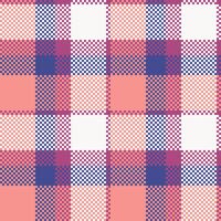 klassisch schottisch Tartan Design. kariert Muster nahtlos. nahtlos Tartan Illustration einstellen zum Schal, Decke, andere modern Frühling Sommer- Herbst Winter Urlaub Stoff drucken. vektor