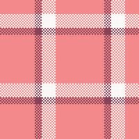 Tartan Plaid nahtlos Muster. klassisch Plaid Schottenstoff. nahtlos Tartan Illustration einstellen zum Schal, Decke, andere modern Frühling Sommer- Herbst Winter Urlaub Stoff drucken. vektor