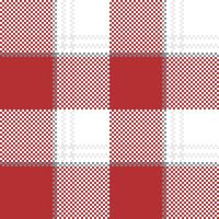 tartan mönster sömlös. abstrakt kolla upp pläd mönster traditionell skott vävd tyg. skogsarbetare skjorta flanell textil. mönster bricka swatch ingår. vektor