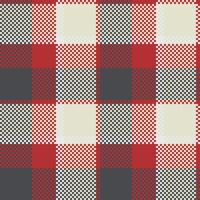 Tartan Muster nahtlos. abstrakt prüfen Plaid Muster Vorlage zum Design Ornament. nahtlos Stoff Textur. vektor