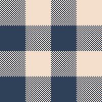 tartan pläd mönster sömlös. checker mönster. mall för design prydnad. sömlös tyg textur. illustration vektor