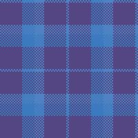 Tartan Plaid Muster nahtlos. Tartan nahtlos Muster. Vorlage zum Design Ornament. nahtlos Stoff Textur. Illustration vektor