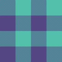 Tartan Plaid Muster nahtlos. Gingham Muster. Vorlage zum Design Ornament. nahtlos Stoff Textur. Illustration vektor