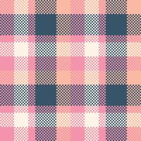 schottisch Tartan Plaid nahtlos Muster, Süss Plaid Muster nahtlos. Vorlage zum Design Ornament. nahtlos Stoff Textur. Illustration vektor