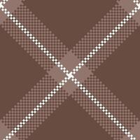 pläd mönster sömlös. checkerboard mönster mall för design prydnad. sömlös tyg textur. vektor