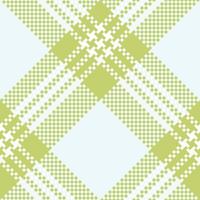 Plaid Muster nahtlos. Prüfer Muster Vorlage zum Design Ornament. nahtlos Stoff Textur. vektor