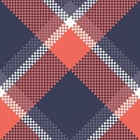 Plaid Muster nahtlos. schottisch Tartan Muster zum Schal, Kleid, Rock, andere modern Frühling Herbst Winter Mode Textil- Design. vektor