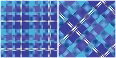 Plaid Muster nahtlos. klassisch Plaid Tartan Vorlage zum Design Ornament. nahtlos Stoff Textur. vektor