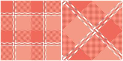 Plaid Muster nahtlos. Tartan nahtlos Muster Vorlage zum Design Ornament. nahtlos Stoff Textur. vektor