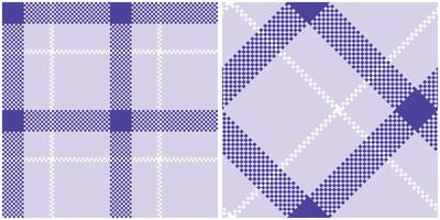 Plaid Muster nahtlos. schottisch Plaid, Vorlage zum Design Ornament. nahtlos Stoff Textur. vektor