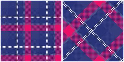 schottisch Tartan Muster. Plaid Muster nahtlos Vorlage zum Design Ornament. nahtlos Stoff Textur. vektor