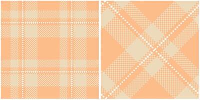 schottisch Tartan nahtlos Muster. Plaid Muster nahtlos Vorlage zum Design Ornament. nahtlos Stoff Textur. vektor