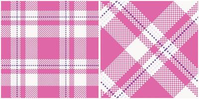 tartan pläd sömlös mönster. checker mönster. för skjorta tryckning, kläder, klänningar, bordsdukar, filtar, strö, papper, täcke, tyg och Övrig textil- Produkter. vektor