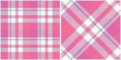 Tartan Plaid nahtlos Muster. Plaid Muster nahtlos. Vorlage zum Design Ornament. nahtlos Stoff Textur. Illustration vektor