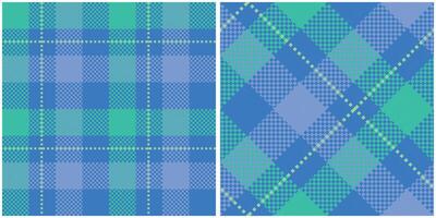 Tartan Plaid Muster nahtlos. Schachbrett Muster. Vorlage zum Design Ornament. nahtlos Stoff Textur. Illustration vektor