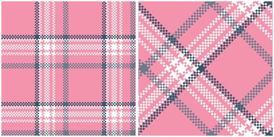 skott tartan pläd sömlös mönster, ljuv plädar mönster sömlös. sömlös tartan illustration uppsättning för scarf, filt, Övrig modern vår sommar höst vinter- Semester tyg skriva ut. vektor