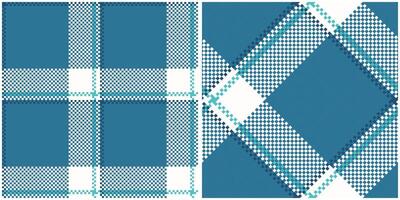 schottisch Tartan Plaid nahtlos Muster, klassisch Plaid Schottenstoff. nahtlos Tartan Illustration einstellen zum Schal, Decke, andere modern Frühling Sommer- Herbst Winter Urlaub Stoff drucken. vektor