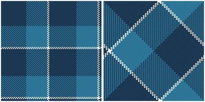 schottisch Tartan Plaid nahtlos Muster, klassisch Plaid Schottenstoff. Vorlage zum Design Ornament. nahtlos Stoff Textur. Illustration vektor