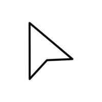 Klicken Mauszeiger, zeigen klicken Symbol vektor
