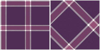 schottisch Tartan Plaid nahtlos Muster, Tartan nahtlos Muster. traditionell schottisch gewebte Stoff. Holzfäller Hemd Flanell Textil. Muster Fliese Swatch inbegriffen. vektor