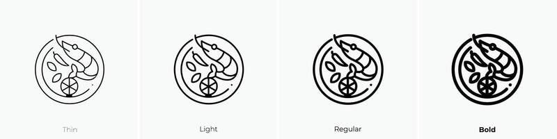 goong Symbol. dünn, Licht, regulär und Fett gedruckt Stil Design isoliert auf Weiß Hintergrund vektor