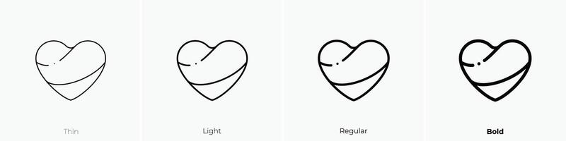 Holland Symbol. dünn, Licht, regulär und Fett gedruckt Stil Design isoliert auf Weiß Hintergrund vektor